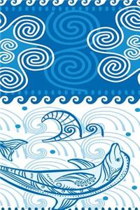 Wild Dolphins Swimming Undated Journal for the Ambitiously Non Ambitious Writers, List Makers & Drawers, Write Your Way Through Our Creative Journals, Planners & Notebooks