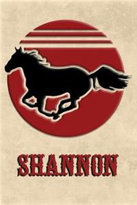 Wild Horse Lined Notebook