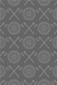 Viking Pattern - Grey Shields