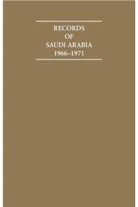 Records of Saudi Arabia 1966-1971 6 Volume Hardback Set