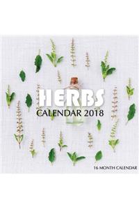 Herbs Calendar 2018