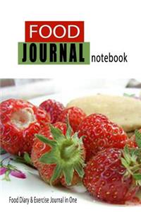 Food Journal Notebook