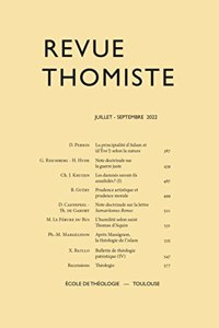 Revue Thomiste - No3/2022