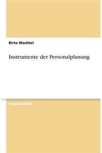 Instrumente der Personalplanung