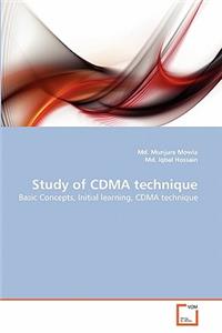 Study of CDMA technique