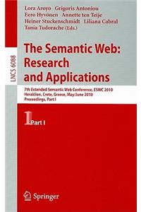 Semantic Web: Research and Applications