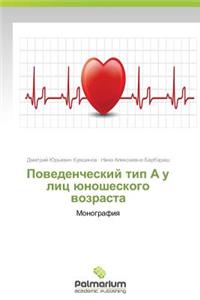 Povedencheskiy Tip A U Lits Yunosheskogo Vozrasta