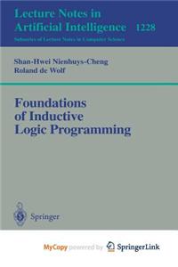 Foundations of Inductive Logic Programming