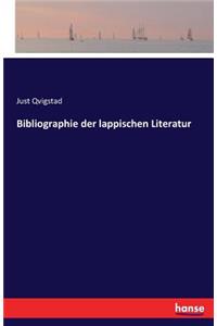 Bibliographie Der Lappischen Literatur