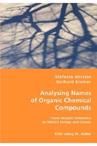 Analysing Names of Organic Chemical Compounds