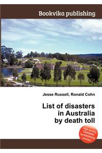List of Disasters in Australia by Death Toll