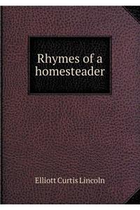 Rhymes of a Homesteader