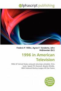 1996 in American Television