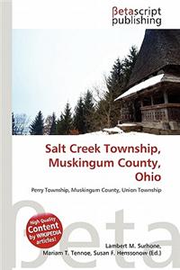 Salt Creek Township, Muskingum County, Ohio