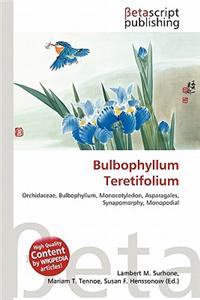 Bulbophyllum Teretifolium