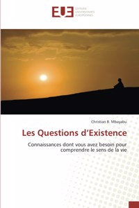 Les Questions d'Existence