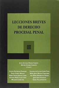 Lecciones breves de Derecho Procesal Penal
