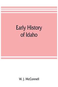 Early history of Idaho