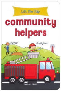 Lift the Flap - Community Helpers : Early Learning Novelty Board Book For Children