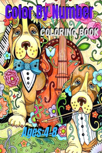 Color By Number Coloring Book Ages