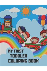 My First Toddler Coloring Book