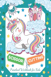 Scissor Cutting Preschool Workbook for Kids