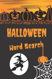 Halloween Word Search Book