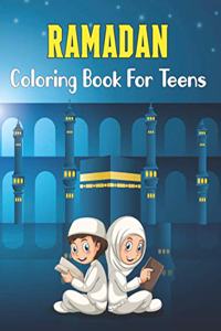 Ramadan Coloring Book For Teens