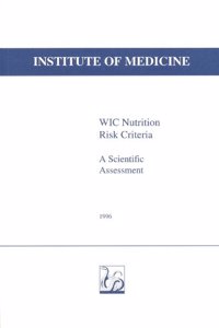 WIC Nutrition Risk Criteria