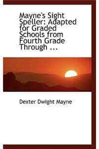 Mayne's Sight Speller