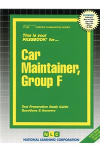 Car Maintainer, Group F