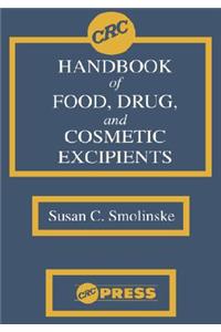 CRC Handbook of Food, Drug, and Cosmetic Excipients