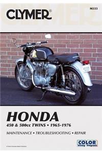 Honda CB/CL450 & CB500T Motorcycle (1965-1976) Service Repair Manual