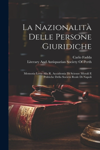 Nazionalità Delle Persone Giuridiche