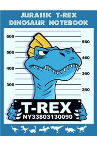 Jurassic T-Rex Dinosaur Notebook