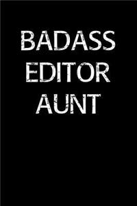 Badass Editor Aunt