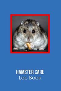 Hamster Care Log Book