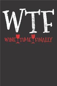 Wine Drinking WTF Notebook Journal