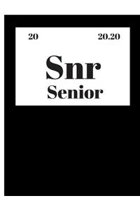 20 Snr - Senior 20.20