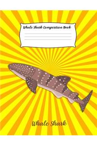 Whale Shark Composition Book