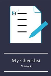 My Checklist Notebook