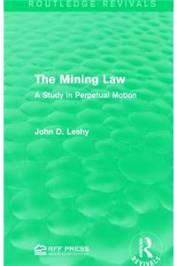 The Mining Law