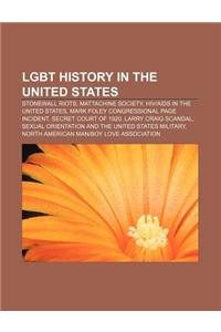 Lgbt History in the United States