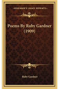 Poems by Ruby Gardner (1909)