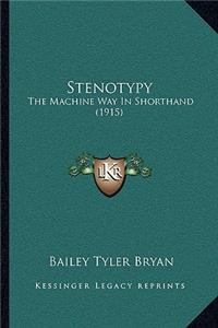 Stenotypy