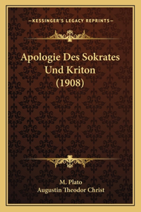 Apologie Des Sokrates Und Kriton (1908)