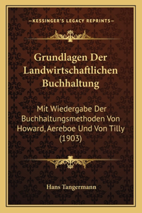 Grundlagen Der Landwirtschaftlichen Buchhaltung