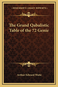 Grand Qabalistic Table of the 72 Genie
