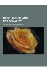 Hegelianism and Personality