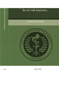 A Perceived Risk Curriculum for At-Risk Learners